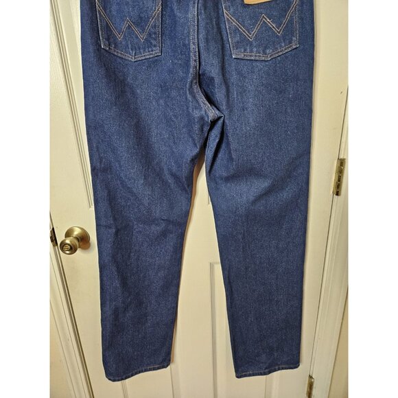 Wrangler Cowboy Cut 13MWZ Original Fit Jeans Rigid Indigo Men's Size  35x34 - Picture 7 of 9